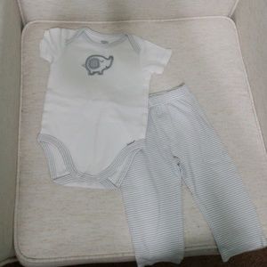 Gerber organic elephant set